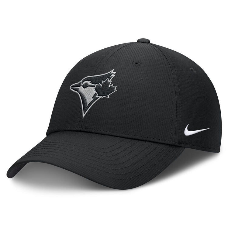 Nike Men's MLB Toronto Blue Jays Tonal Black Club Hat Black