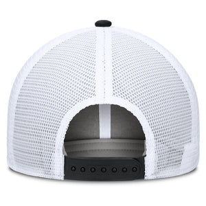 Nike Men's MLB Toronto Blue Jays Tonal Black Rise Trucker Hat Black