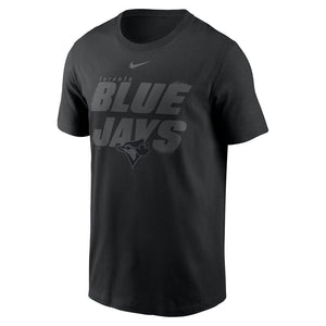Nike Men's MLB Toronto Blue Jays Tonal Black T-Shirt