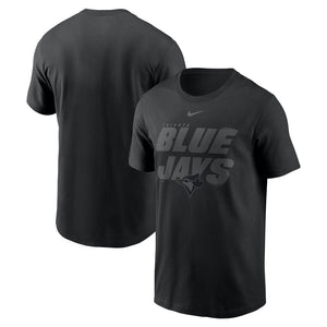 Nike Men's MLB Toronto Blue Jays Tonal Black T-Shirt