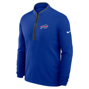 Nike Men's NFL Buffalo Bills Victory 1/2 Zip Long sleeve Top