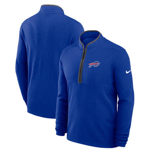 Nike Men's NFL Buffalo Bills Victory 1/2 Zip Long sleeve Top