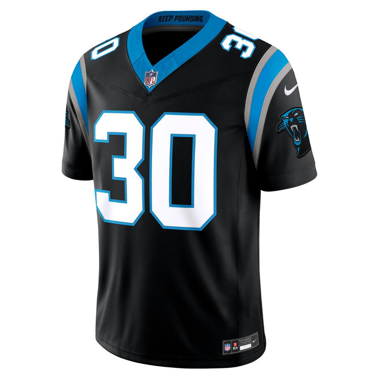 Nike Men's NFL Carolina Panthers Chuba Hubbard Limited Jersey