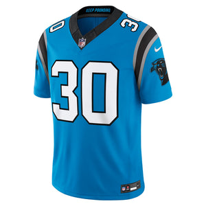 Nike Men's NFL Carolina Panthers Chuba Hubbard Limited Jersey