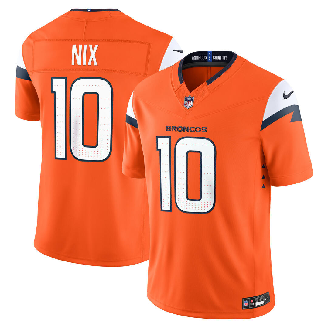 Nike Men's NFL Denver Broncos Bo Nix Limited Jersey