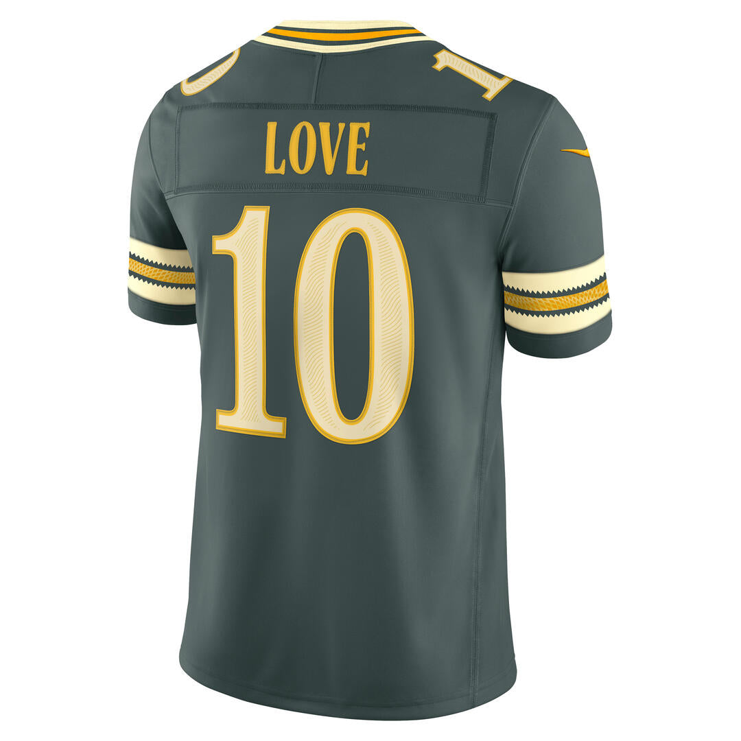 Nike Men's NFL Green Bay Packers Jordan Love Limited Rivalry Jersey
