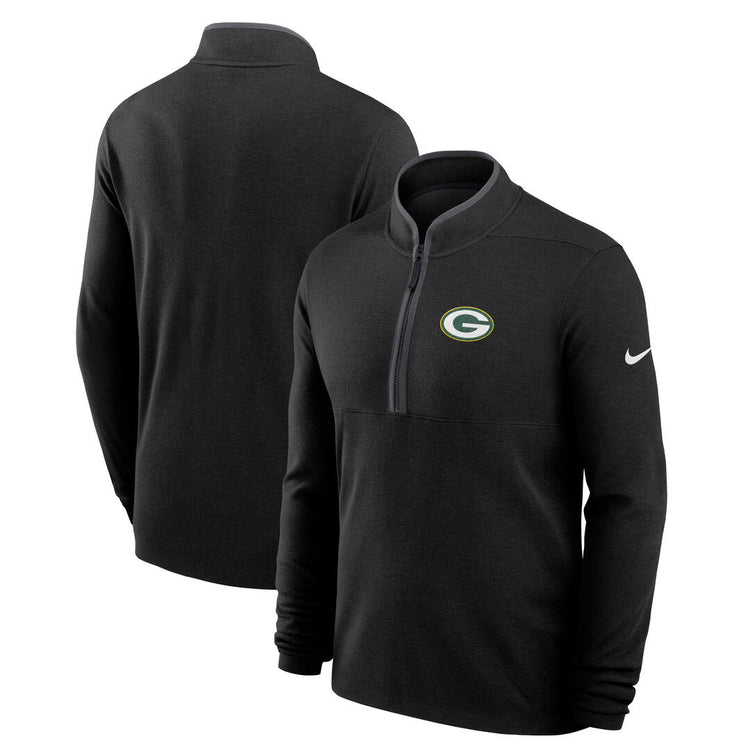 Nike Men's NFL Green Bay Packers Victory 1/2 Zip Long Sleeve Top