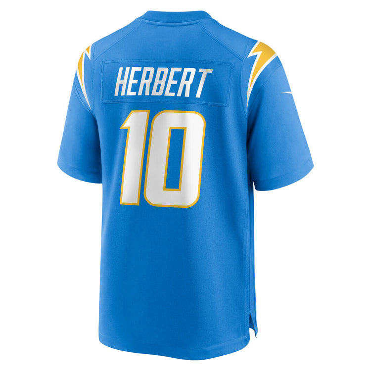Nike Men's NFL Los Angleles Chargers Justin Herbert Home Game Jersey