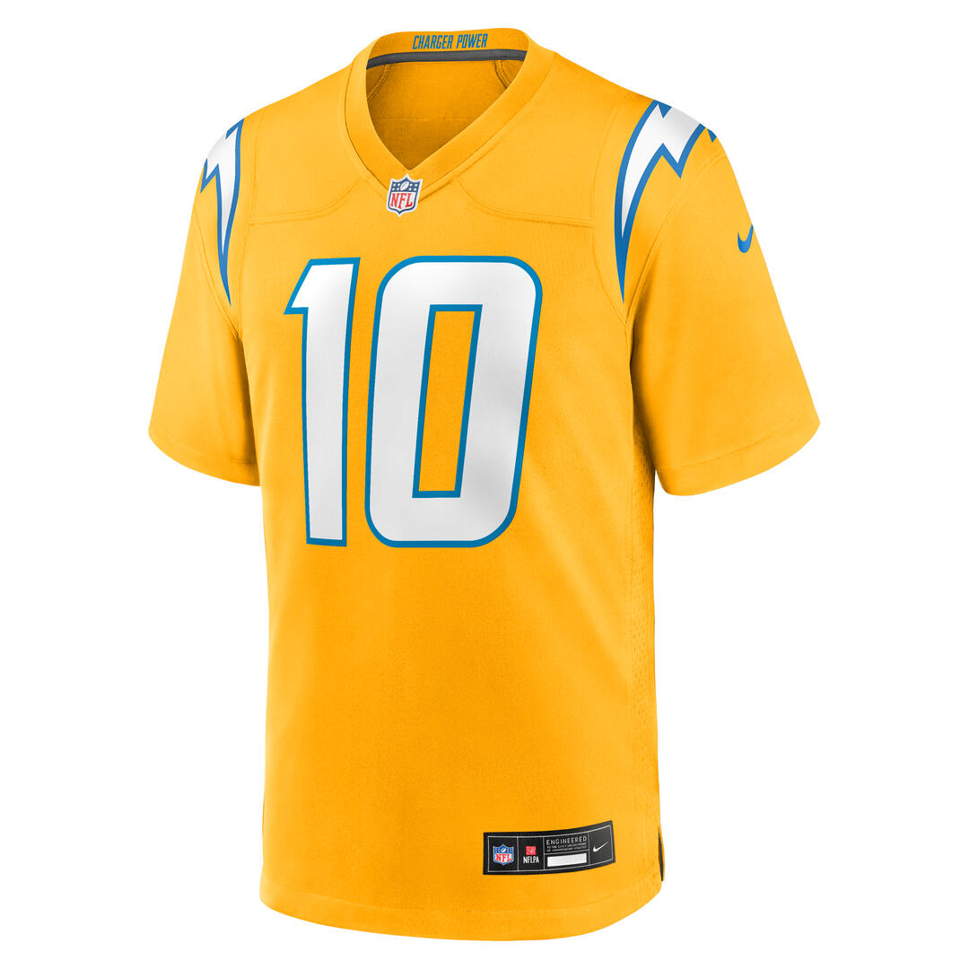 Nike Men's NFL Los Angeles Chargers Justin Herbert ALT Game Jersey
