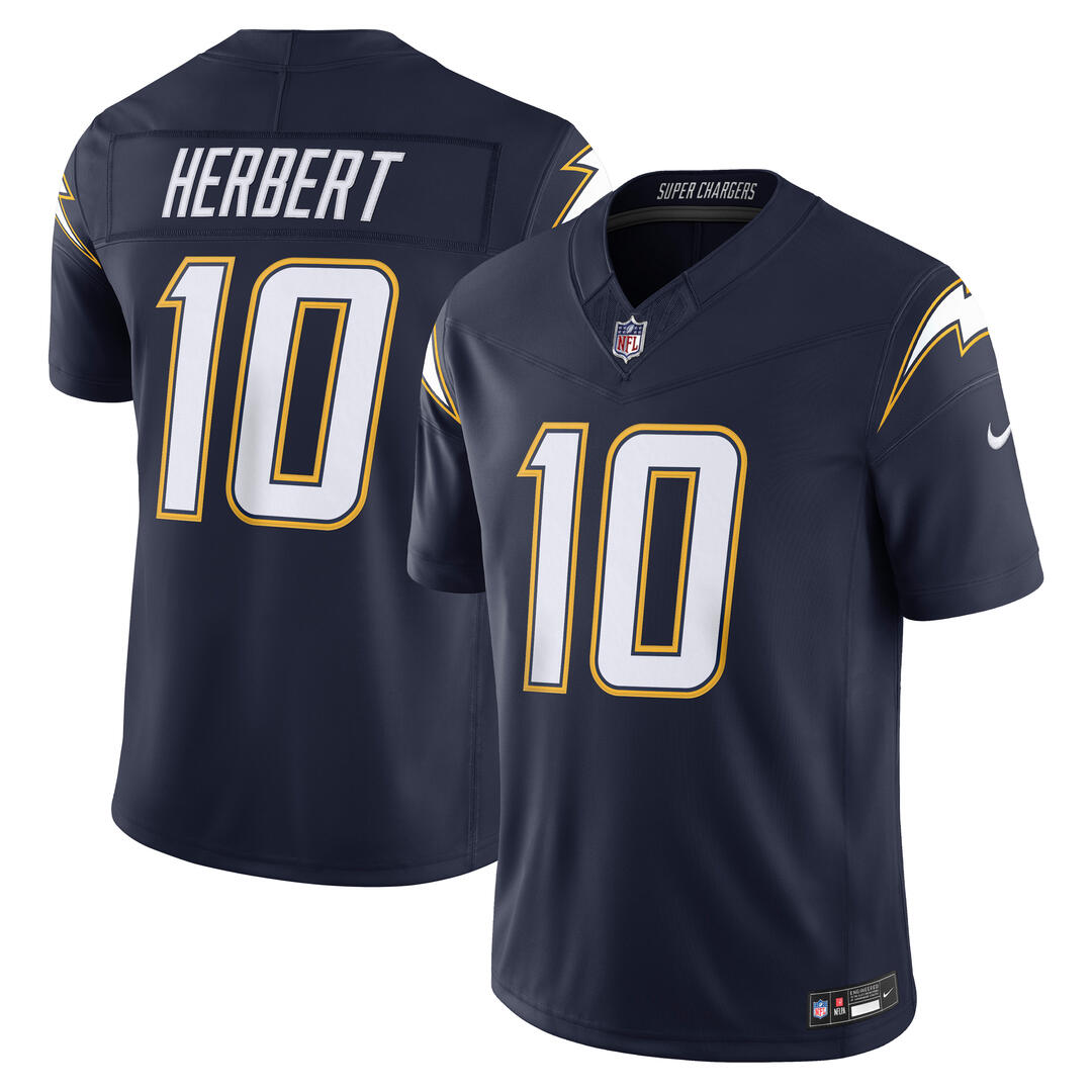 Nike Men's NFL Los Angeles Chargers Justin Herbert Alternate 2 Limited Jersey