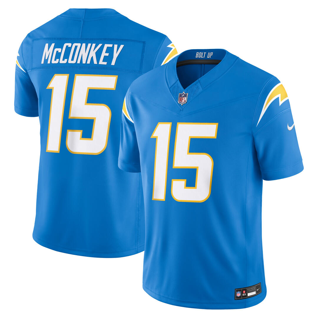 Nike Men's NFL Los Angeles Chargers Ladd McConkey Limited Jersey