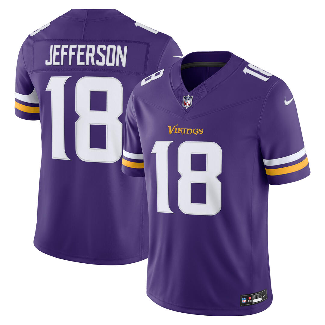 Nike Men's NFL Minnesota Vikings Justin Jefferson Limited Jersey