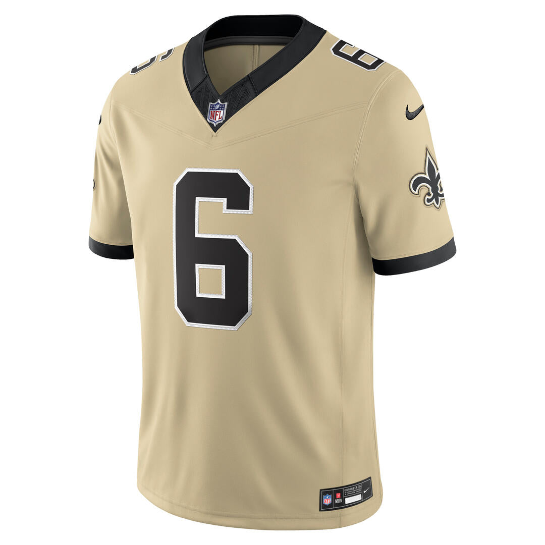 Nike Men's NFL New Orleans Saints Tyler Shough Alternate Limited Jersey