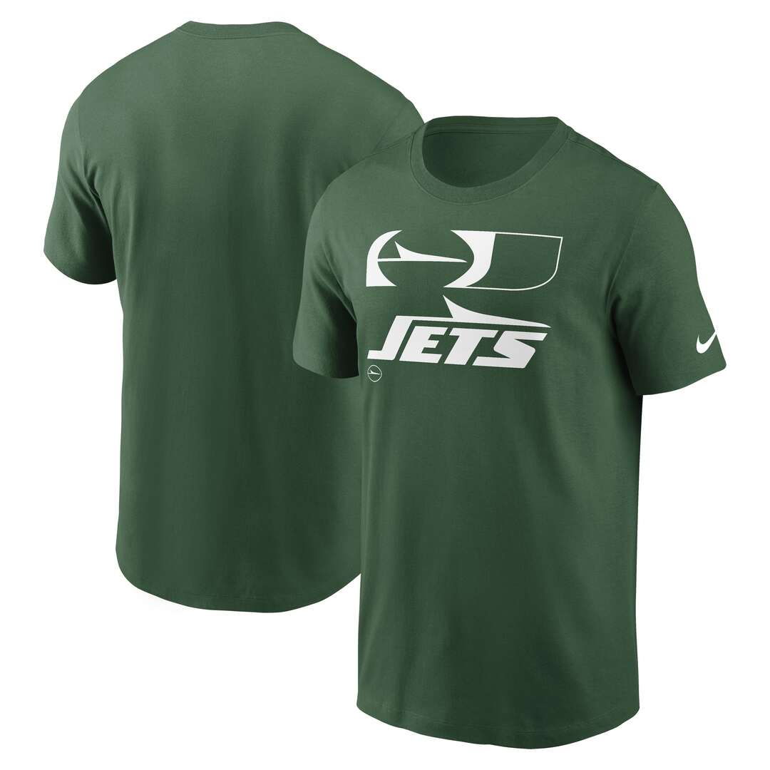 Nike Men s NFL New York Jets Cotton Logo T Shirt