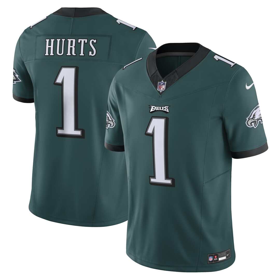 Men's Nike Jalen Hurts White Philadelphia Eagles Game Jersey