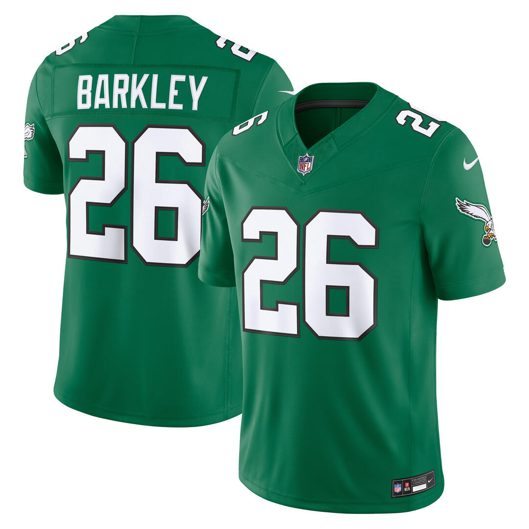 Nike Men's NFL Philadelphia Eagles Saquon Barkley Alternate 2 Limited Jersey