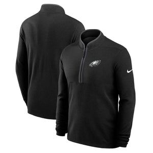 Nike Men's NFL Philadelphia Eagles Victory 1/2 Zip Long Sleeve Top