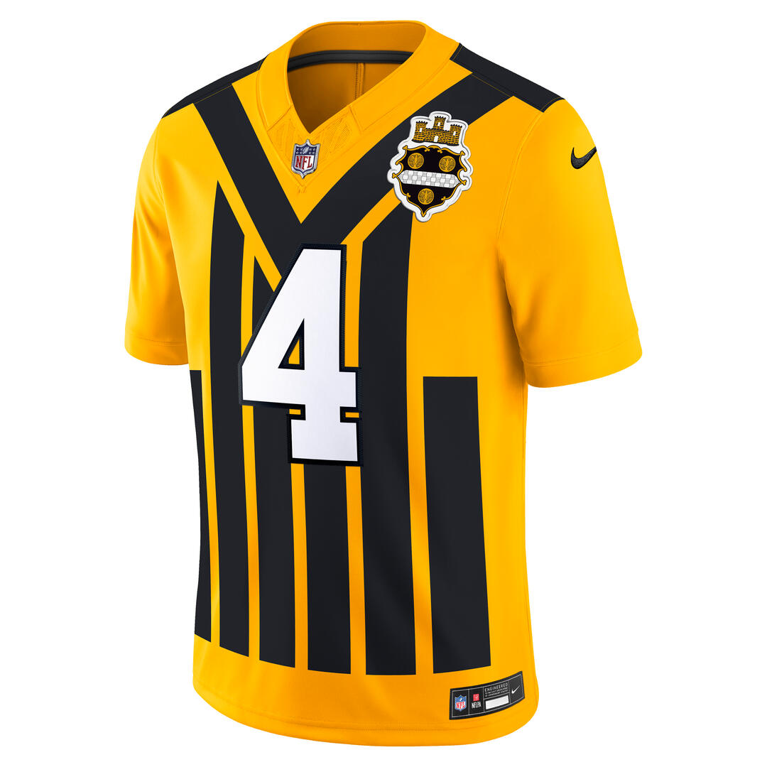 Nike Men's NFL Pittsburgh Steelers DK Metcalf Alternate Limited Jersey