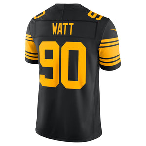 Nike Men's NFL Pittsburgh Steelers T.J. Watt Alternate 2 Limited Jersey