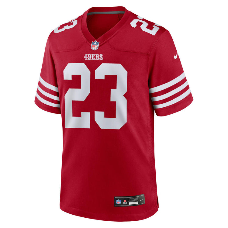 Nike Men's NFL San Francisco 49ers Christian McCaffrey Home Game Jersey