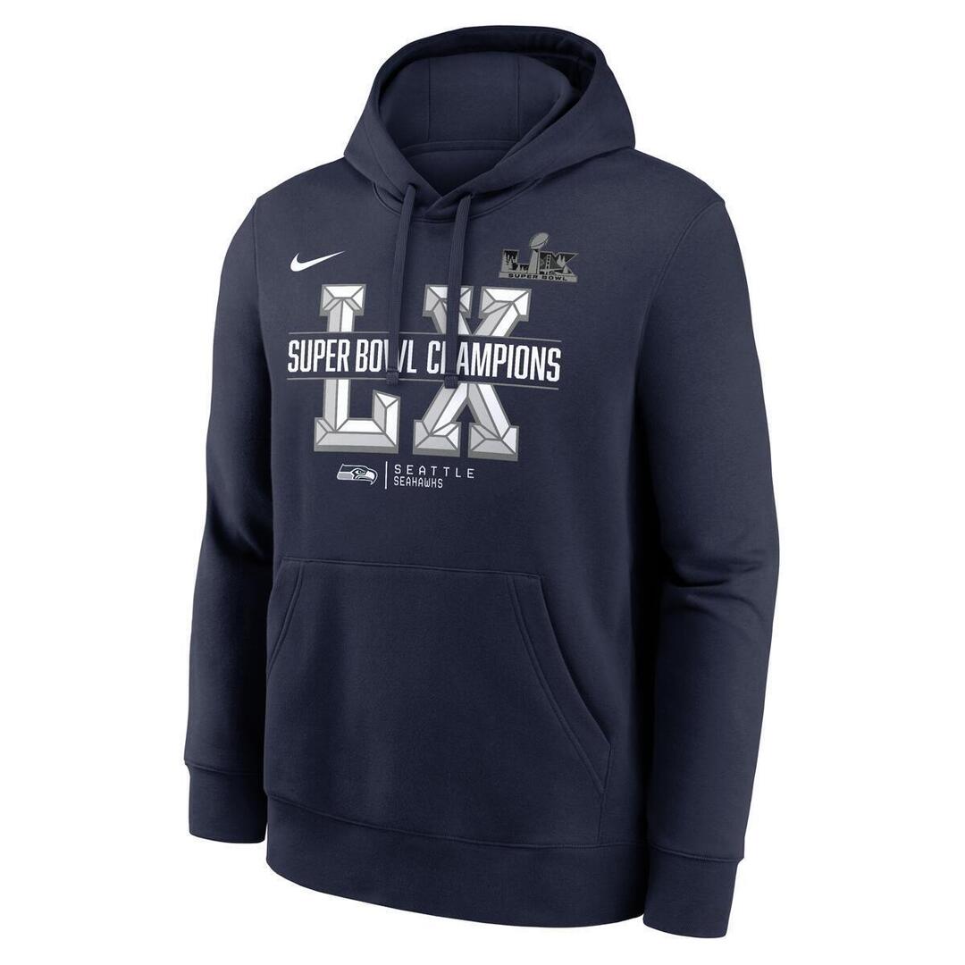 Nike Men's NFL Seattle Seahawks Super Bowl Champs Hoodie
