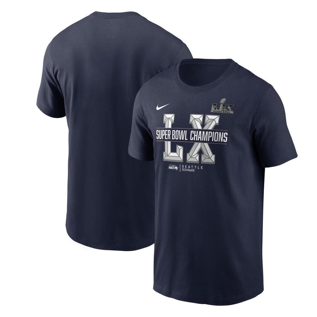 Nike Men's NFL Seattle Seahawks Super Bowl Champs T-Shirt
