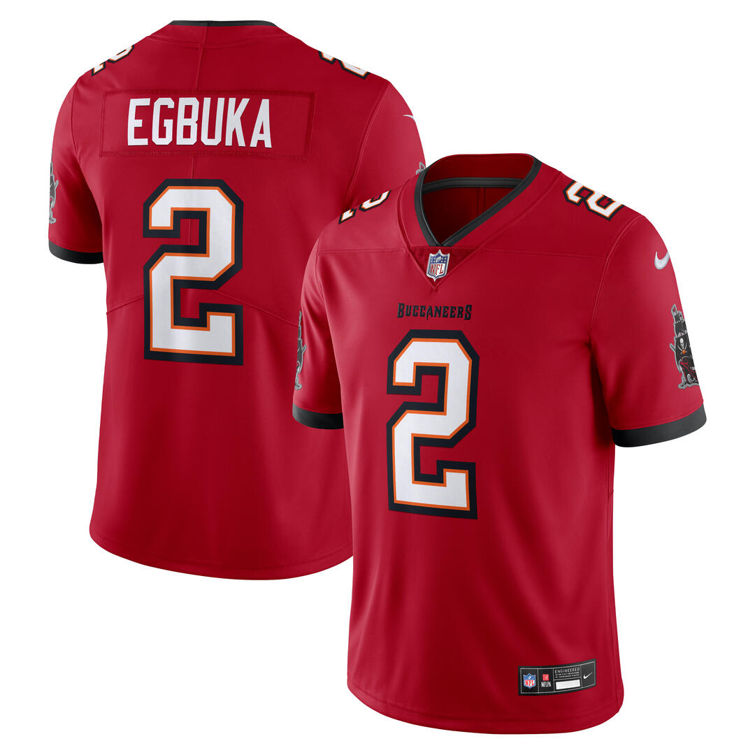Nike Men's NFL Tampa Bay Buccaneers Emeka Egbuka Limited Jersey