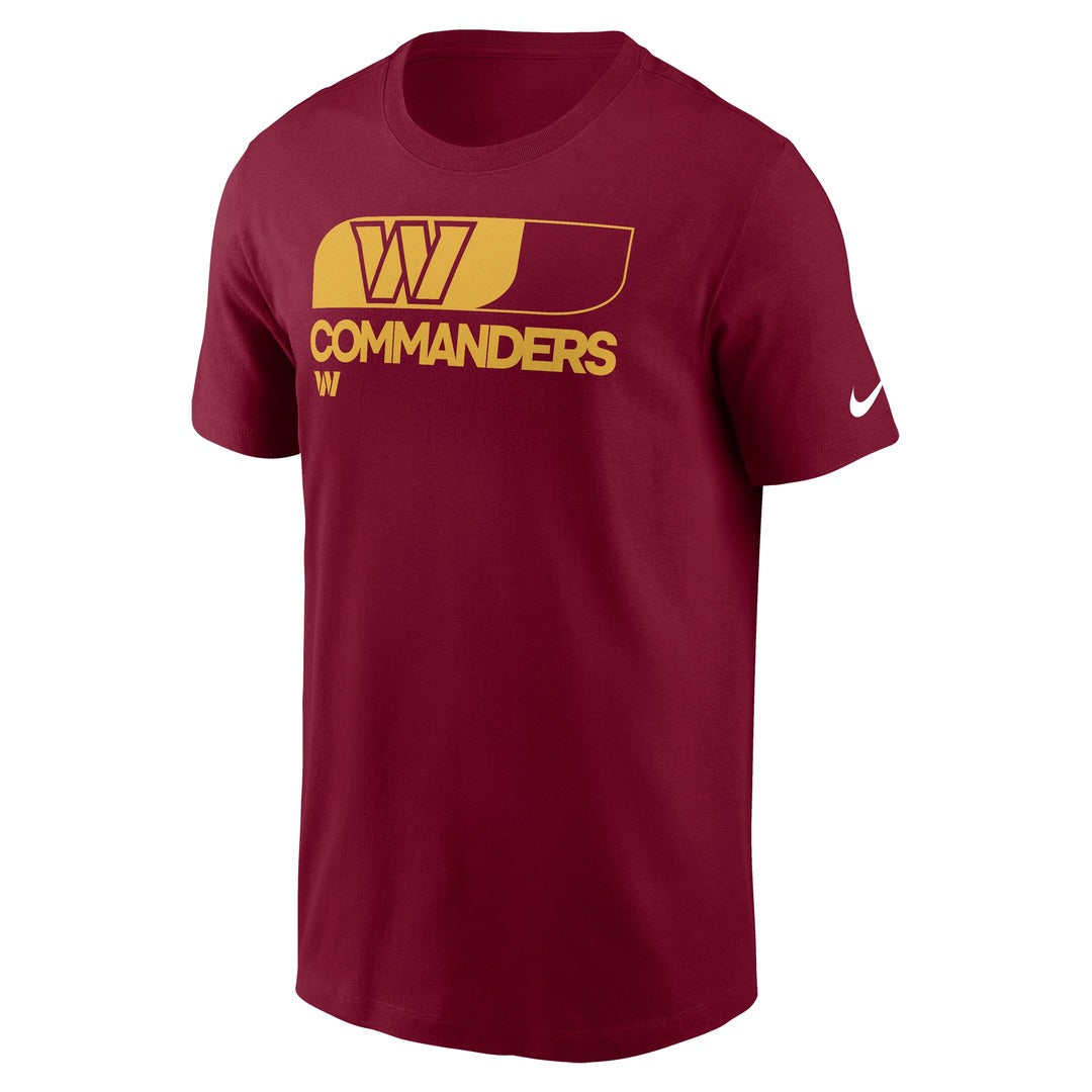 Nike Men's NFL Washington Commanders Cotton Logo T-Shirt