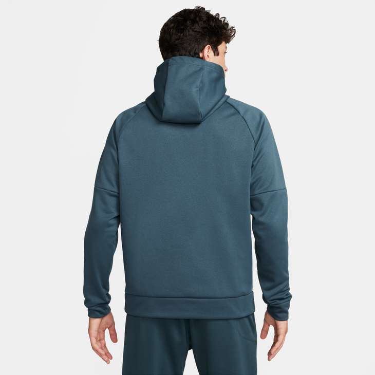 Nike blue therma fit hoodie sale