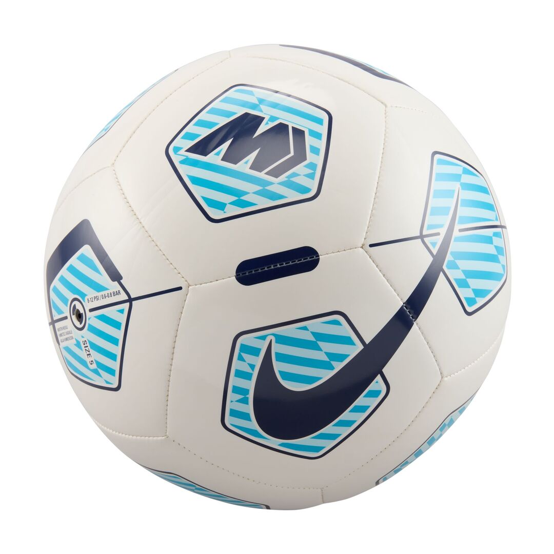 Blue nike soccer ball best sale