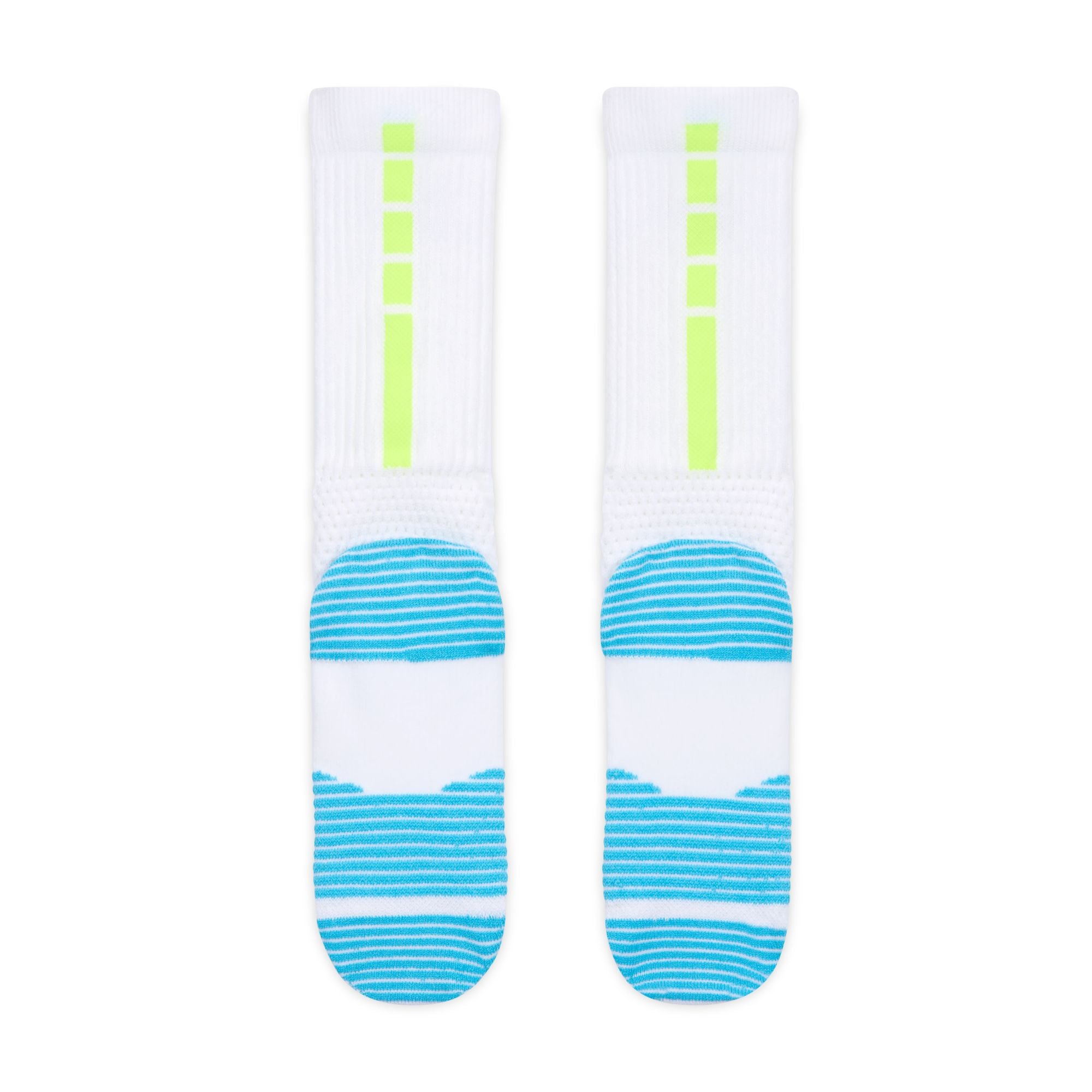 Nike Senior Elite 2.0 Crew Basketball Socks white/blue