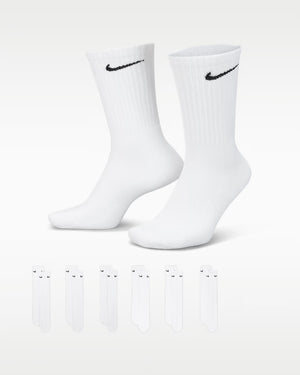 Nike Senior Everyday Cushioned Training Crew Socks 6-Pack