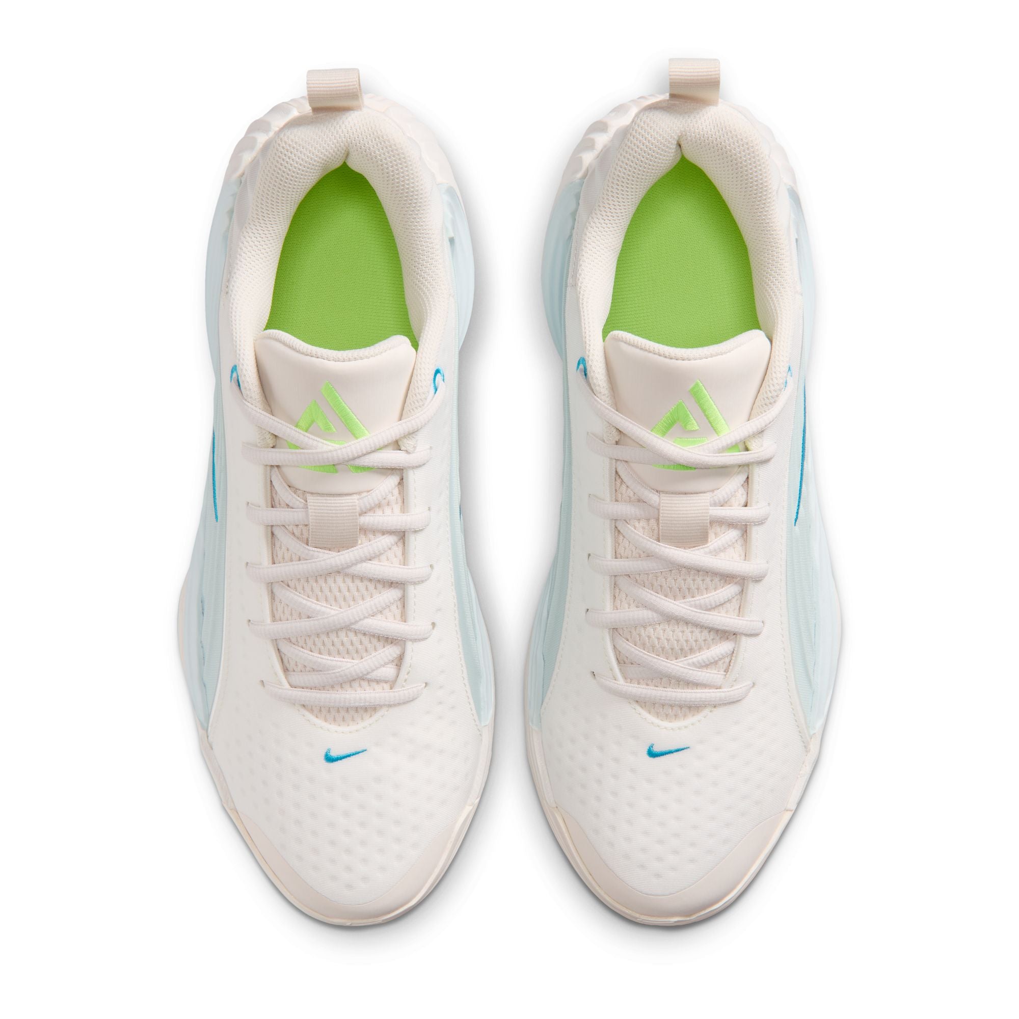 Nike Senior Giannis Immortality 5 Basketball Shoe SAIL/LT CURRENT BLUE-GLACIER BLUE-CHALK
