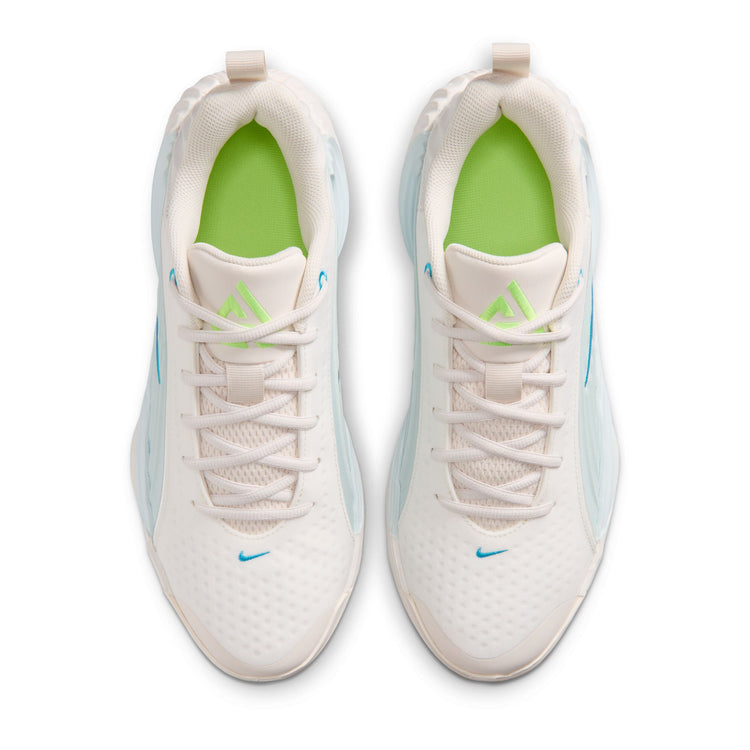 Nike Senior Giannis Immortality 5 Basketball Shoe SAIL/LT CURRENT BLUE-GLACIER BLUE-CHALK

