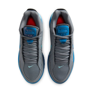 Nike Senior LeBron Witness 9 Basketball Shoes Grey Aurora Blue
