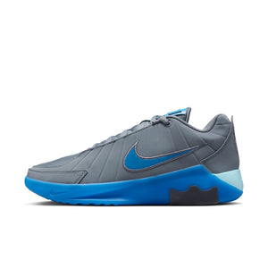Nike Senior LeBron Witness 9 Basketball Shoes Grey Aurora Blue
