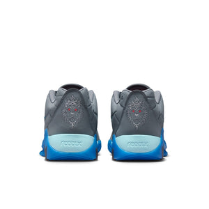 Nike Senior LeBron Witness 9 Basketball Shoes Grey Aurora Blue
