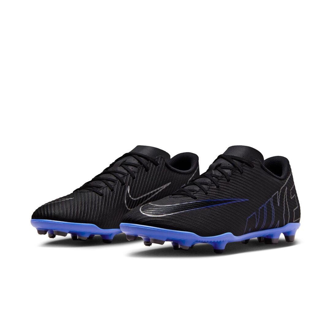 Nike Senior Mercurial Vapor 15 Club MG DJ5963 040 Soccer Cleat Black/Chrome