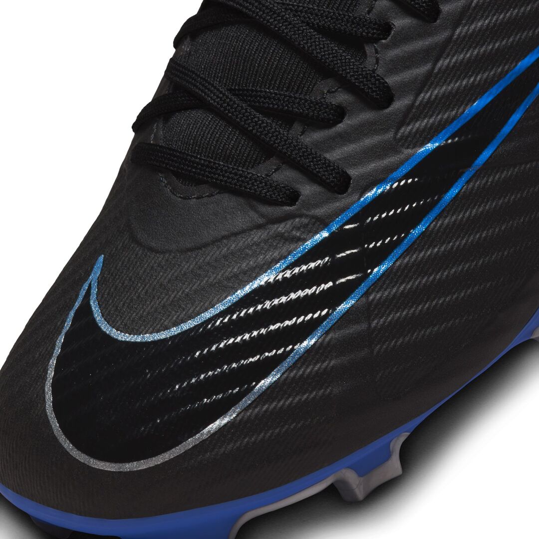 Nike Senior Zoom Mercurial Superfly 9 Academy MG DJ5625 040 Soccer Cleat Black/Chrome