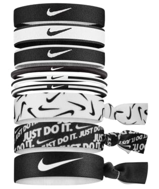 Nike Women's Mixed Hairbands 9 Pack Black/White Black/White Edmonton Canada Store