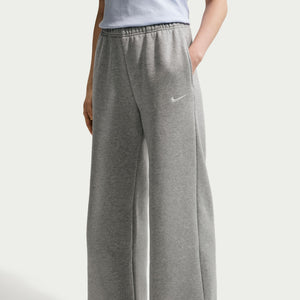 Nike Women's Studio Mid-Rise Pant DK GREY HEATHER/SAIL
