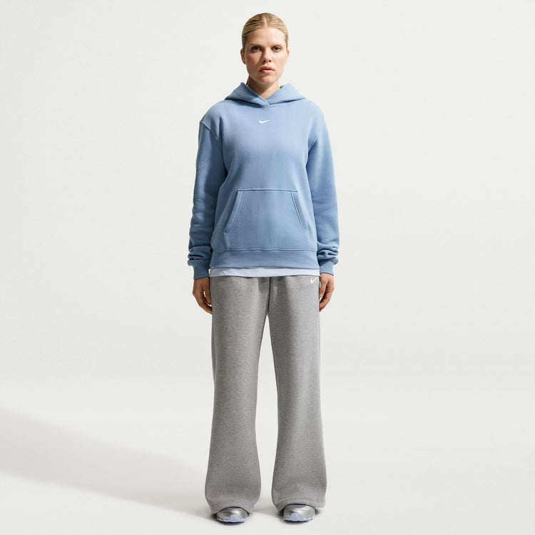 Nike Women's Studio Mid-Rise Pant DK GREY HEATHER/SAIL
