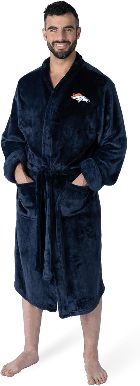 Northwest NFL Denver Broncos Silk Touch Bathrobe