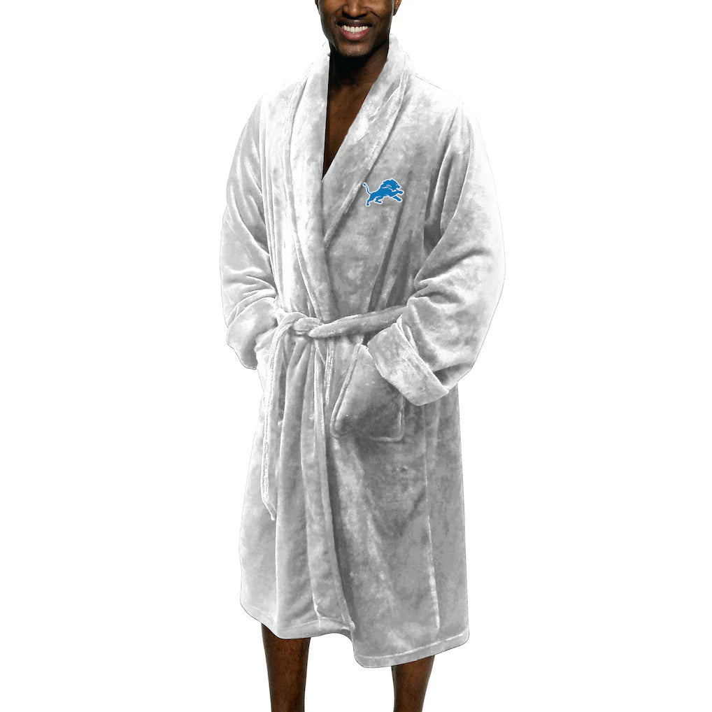 Northwest NFL Detroit Lions Silk Touch Bathrobe