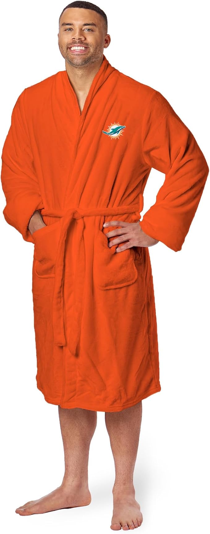 Northwest NFL Miami Dolphins Silk Touch Bathrobe