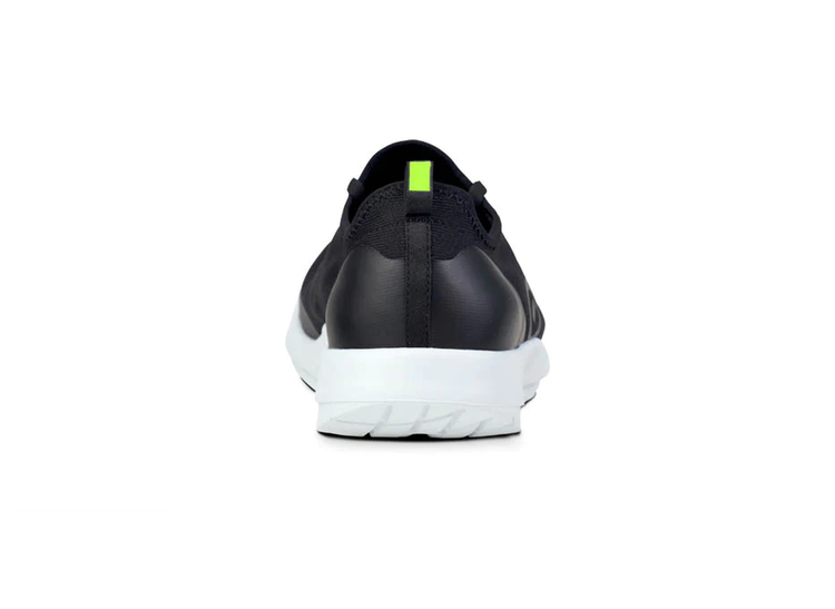 OOFOS Men's OOMG Sport Lace Shoe Black/White