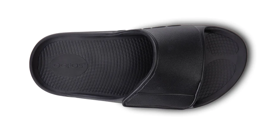 OOFOS OOahh Sport Flex Unisex Slide Black