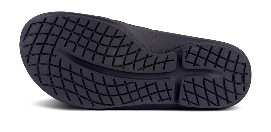 OOFOS OOahh Sport Flex Unisex Slide Black