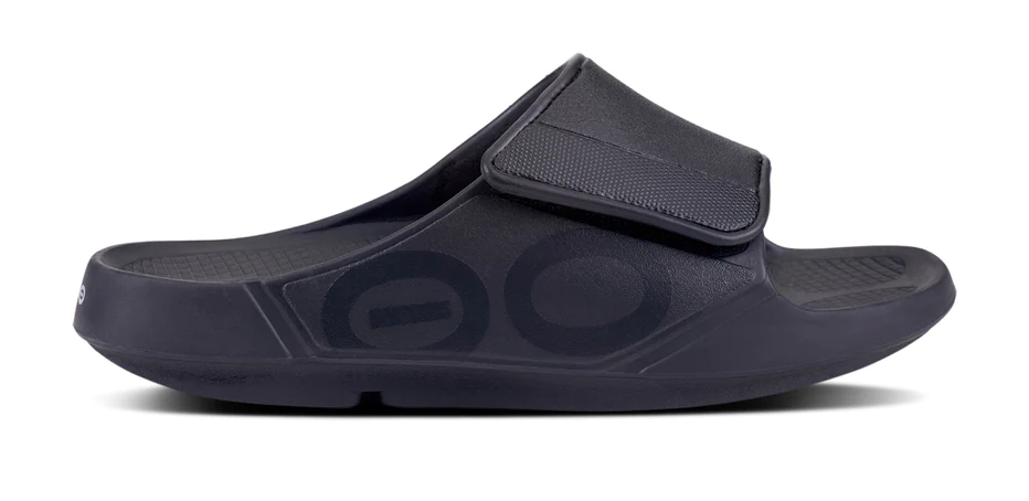 OOFOS OOahh Sport Flex Unisex Slide Black