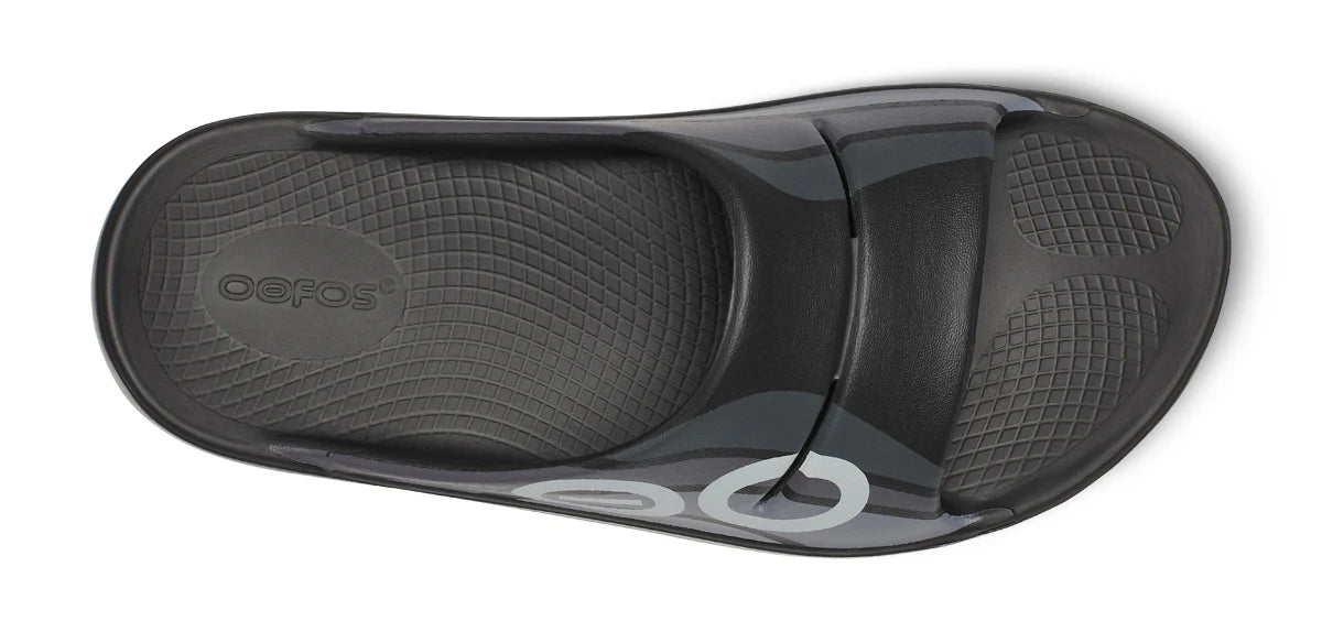OOFOS OOahh Sport Slide Black Wave
